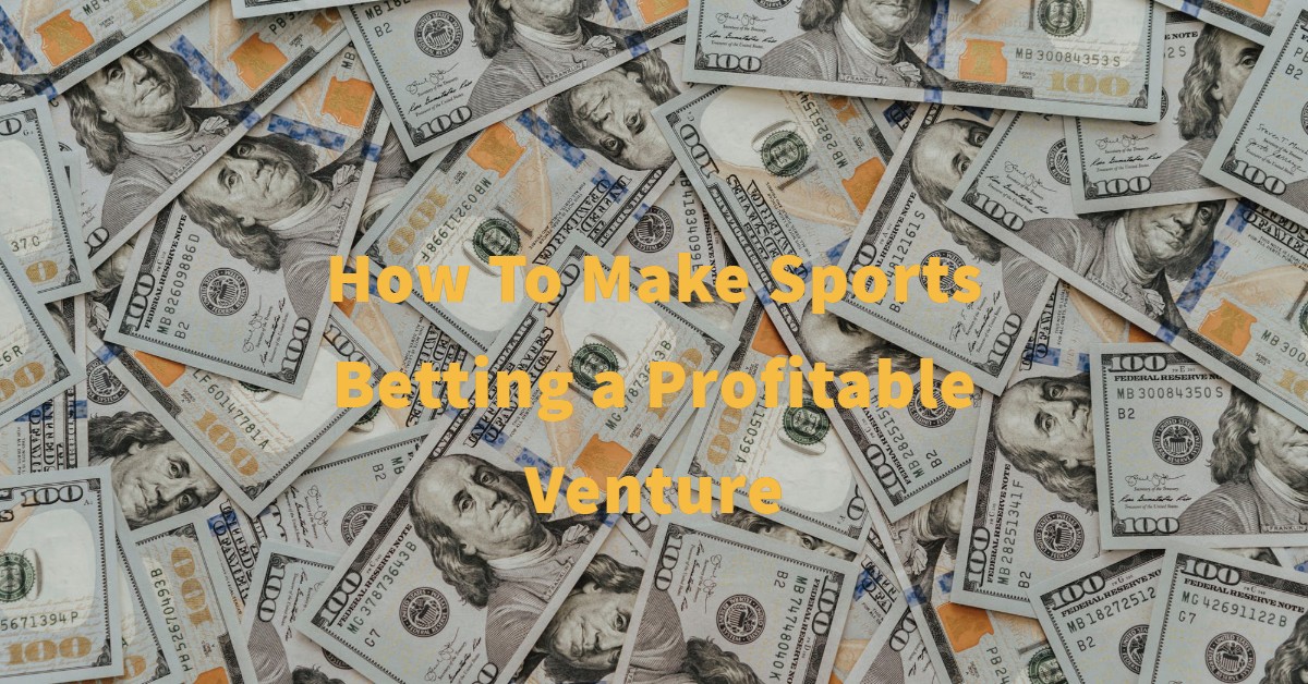 Read more about the article How To Make Sport Betting a Profitable Venture
